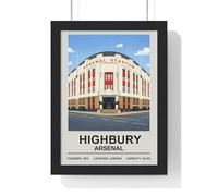 Poster Kingz Arsenal Highbury Stadium Poster A2 (unframed) Football Wall Art Print