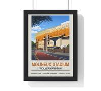 Poster Kingz Wolverhampton Wanderers Molineux Stadium A3 (unframed) Football Stadium Wall Art Print