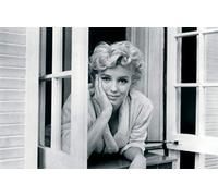 Poster Marilyn Hollywood actress Young Model 1954 Retro Star Photo