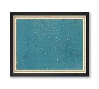 Poster Master Celestial Poster - Map of the Stars Print - 11x14 UNFRAMED Wall Art - Gift for Astronomy, Lunar Fans - Vintage Art for Home, Bedroom, Living Room - Night Sky Constellations Map