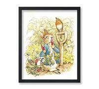 Poster Master Vintage Peter Rabbit Poster - Retro Story Book Print - Bunny Art - Gift for Boys, Girls, Parents & Animal Lover - Decor for Living Room, Nursery or Kid's Room - 8x10 UNFRAMED Wall Art