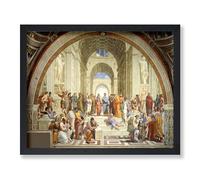 Poster Master Vintage Raphael Poster - Retro Fresco Print - 8x10 UNFRAMED Wall Art - Gift for Artist, Friend - The School of Athens, Aristotle, Plato, Renaissance - Wall Decor for Home, Living Room