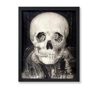 Poster Master Vintage Salvador Dali Poster - Retro Surrealism Print - 8x10 UNFRAMED Wall Art - Gift for Artist, Friend - Optical Illusion, Dinner Party, Love, Gothic - Wall Decor for Home, Office