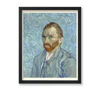 Poster Master Vintage Van Gogh Poster - Retro Van Gogh Self Portrait Painting Print - Impressionism Art - Gift for Men & Women - Wall Decor for Bedroom, Living Room or Office - 11x14 UNFRAMED Wall Art