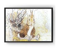 Poster of a Beatrix Potter Print, Peter Rabbit, Beatrix Potter Art, Childrens Art, Nursery Art, Kids Room Decor(9) (A3 11.7x 16.5 in)