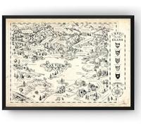 Poster of a Warrior Cats Clan, Warrior Cats, The Warrior Clan, Unframed (v3) (A2 23.38 x 16.53 in)