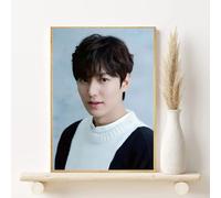 Poster of handsome Korean actor Lee Min-ho Poster Modern Canvas Painting Korean Stars Wall Art Prints For Living Room Decor Picture 50x70cm No Frame