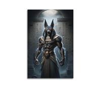 Poster of The Egyptian Myth of Anubis Poster Decorative Painting Canvas Wall Posters And Art Picture Print Modern Family Bedroom Decor Posters 16x24inch(40x60cm)