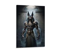 Poster of The Egyptian Myth of Anubis Poster Decorative Painting Canvas Wall Posters And Art Picture Print Modern Family Bedroom Decor Posters 16x24inch(40x60cm)
