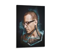 Poster of The Singer Chester Bennington Poster Decorative Painting Canvas Wall Posters And Art Picture Print Modern Family Bedroom Decor Posters 16x24inch(40x60cm)