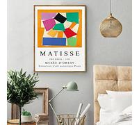 Poster Print Henri Matisse Exhibition Poster, The Snail, Wall Art Decor, The Joy Of Life, Vintage Poster, Canvas Painting 30x50cm Frameless