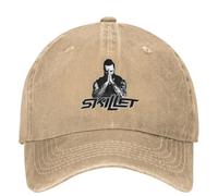 Poster Skillet Members Music Band Baseball Cap Women Men Sun Visors Trucker Hat Summer Kpop Rock Snapback Cap