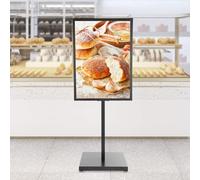 Poster Stand with Thickened Base - Heavy Duty Advertising Display Stand & Information Sign Holder, Portable Sidewalk Customer Stopper with Frame for Indoor Outdoor Retail Store Marketing