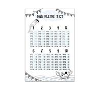 Poster"The Little 1 x 1" Pirate Children's Poster Large