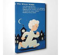 Poster Wee Willie Winkle Canvas Print | Gallery Wrapped 30mm Frame Wall Art | 30x20 inches | Ready to Hang | Retro Picture | Living Room Bedroom Lounge Office