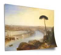 Poster William Turner: ROME, FROM MONTE AVENTINO, unframed art print, mural - A4, A3, A2, A1, A0, XXL - living room, bedroom, kitchen, decoration