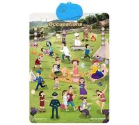 Poster with Sound, Interactive, Entertaining Educational Materials, Primary School Classroom Poster, For Holiday, Birthday, Home, Living Room, Indoor, Outdoor, Classroom, School, Family