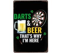 Posteration Beer That'S Why I'M Here Not Easy To Rust Metal Tin Sign Not Easy To Deform Metal Sign For Shop Club Pub 20X30Cm