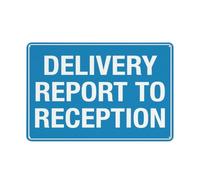 Posteration Delivery Report To Reception Not Easy To Rust Iron Poster Painting Not Easy To Deform Iron Signs For Office Bathroom Patio 20X30Cm