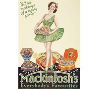 Posterazzi Advertisement for Mackintosh's Toffees. From The London Illustrated News Christmas Number 1933. Poster Print by Hilary Jane Morgan/Design Pics, (22 x 34)
