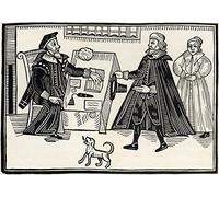 Posterazzi The Proctor And Parator. From The Book Short History Of The English People Poster Print by J.R. Green Published London 1893, (36 x 26)