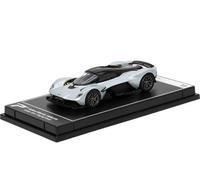PosterCars 1:64 Scale Aston Martin Valkyrie Skyfall Silver Hypercar League Collection No.11