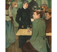 POSTERIIk Famous Animal Posters Vintage Picture a Corner of the Moulin De La Galette by Henri De Toulouse Lautrec Modern Wall Decor for Home Decor 60x90cm