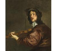 POSTERIIk Famous Animal Posters Vintage Picture a Man Playing a Violin Possibly a Portrait of the Artist by Peter Lely Modern Wall Decor for Home Decor 60x90cm