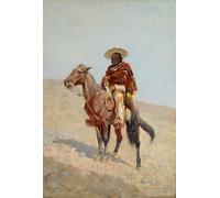 POSTERIIk Famous Animal Posters Vintage Picture a Mexican Vaquero by Frederic Remington Modern Wall Decor for Home Decor 60x90cm