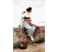 POSTERIIk Famous Animal Posters Vintage Picture a Pensive Moment by Eugen Von Blaas Modern Wall Decor for Home Decor 60x90cm