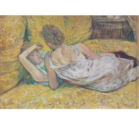POSTERIIk Famous Animal Posters Vintage Picture Abandonment by Henri De Toulouse Lautrec Modern Wall Decor for Home Decor 60x90cm