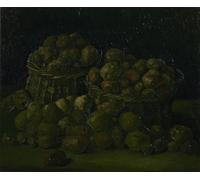 POSTERIIk Famous Animal Posters Vintage Picture Baskets of Potatoes by Vincent Van Gogh Modern Wall Decor for Home Decor 60x90cm