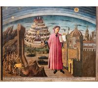 POSTERIIk Famous Animal Posters Vintage Picture Dante Alighieri's Divine Comedy by Domenico Di o Modern Wall Decor for Home Decor 60x90cm