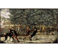 POSTERIIk Famous Animal Posters Vintage Picture Death of Saint Peter Martyr by famous artist Modern Wall Decor for Home Decor 60x90cm