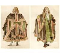 POSTERIIk Famous Animal Posters Vintage Picture Designs of Imperial Court Costumes by Albrecht Dürer Modern Wall Decor for Home Decor 60x90cm