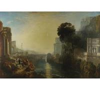 POSTERIIk Famous Animal Posters Vintage Picture Dido Building Carthage or the Rise of the Carthaginian Empire by Mallord William Turner Modern Wall Decor for Home Decor 60x90cm