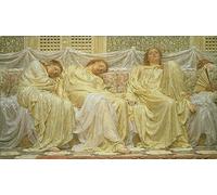 POSTERIIk Famous Animal Posters Vintage Picture Dreamers by Albert Joseph Moore Modern Wall Decor for Home Decor 60x90cm