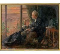 POSTERIIk Famous Animal Posters Vintage Picture Evening Tales by George Elgar Hicks Modern Wall Decor for Home Decor 60x90cm