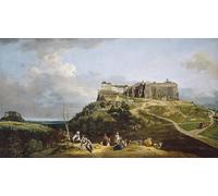 POSTERIIk Famous Animal Posters Vintage Picture Festung Königstein by Bernardo Bellotto Modern Wall Decor for Home Decor 60x90cm