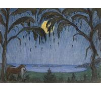 POSTERIIk Famous Animal Posters Vintage Picture From Nevlunghavn by Harald Oscar Sohlberg Modern Wall Decor for Home Decor 60x90cm