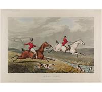 POSTERIIk Famous Animal Posters Vintage Picture Full Cry From Animal Hunting by Famous Artist Modern Wall Decor for Home Decor 60x90cm