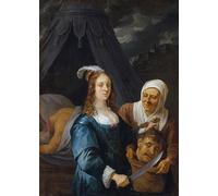 POSTERIIk Famous Animal Posters Vintage Picture Judith with the Head of Holofernes by David Teniers the Younger Modern Wall Decor for Home Decor 60x90cm