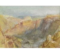 POSTERIIk Famous Animal Posters Vintage Picture Luxembourg City From the Côte D'eich by Mallord William Turner Modern Wall Decor for Home Decor 60x90cm