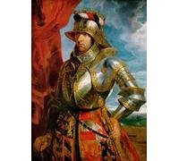 POSTERIIk Famous Animal Posters Vintage Picture Maximilien I D'autriche Portrait of Emperor Maximilian I by Peter Paul Rubens Modern Wall Decor for Home Decor 60x90cm