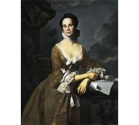 POSTERIIk Famous Animal Posters Vintage Picture Mrs.Daniel Hubbard by John Singleton Copley Modern Wall Decor for Home Decor 60x90cm