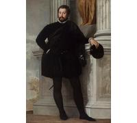 POSTERIIk Famous Animal Posters Vintage Picture Portrait of a Man by Paolo Veronese Modern Wall Decor for Home Decor 60x90cm