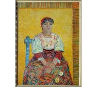 POSTERIIk Famous Animal Posters Vintage Picture Portrait of Agostina Segatori Patron of a Parisian Cabaret Painting by Vincent Van Gogh Modern Wall Decor for Home Decor 60x90cm
