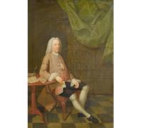 POSTERIIk Famous Animal Posters Vintage Picture Portrait of Orlebar by Arthur Devis Modern Wall Decor for Home Decor 60x90cm
