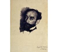 POSTERIIk Famous Animal Posters Vintage Picture Portrait of the Artist Isaac Levitan by Leon Bakst Modern Wall Decor for Home Decor 60x90cm
