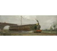 POSTERIIk Famous Animal Posters Vintage Picture Railway Train by Henrytuke Modern Wall Decor for Home Decor 60x90cm